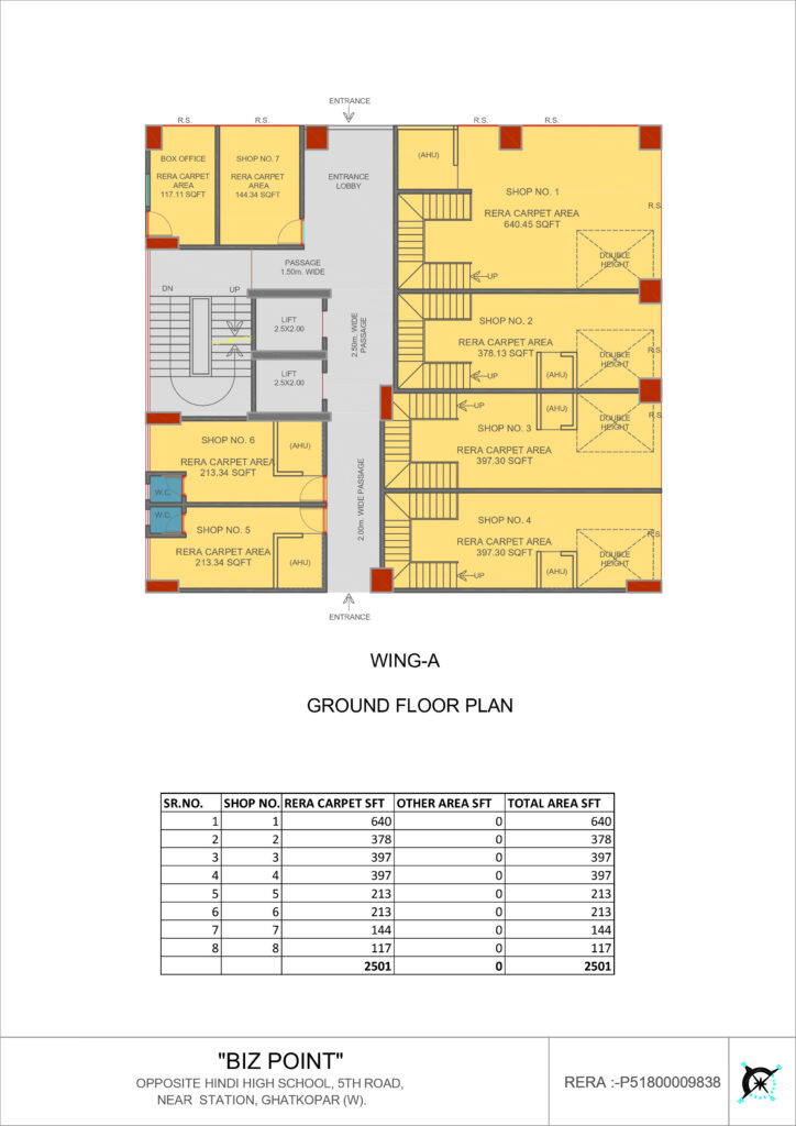 biz point ghatkopar west mumbai offers warm shell small size offices and retail shops